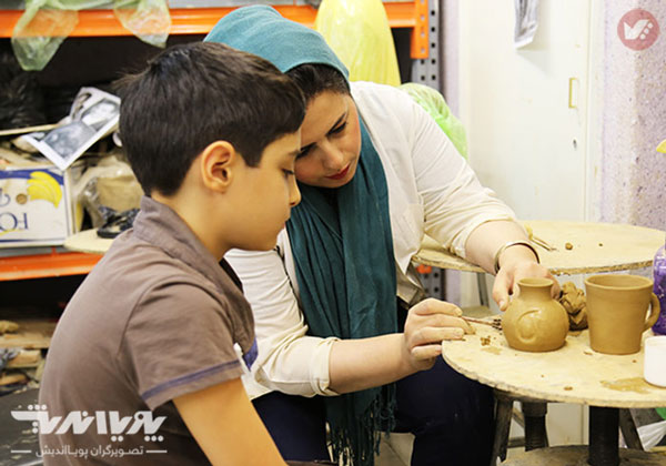 sofalgari koodak سفالگری برای کودکان